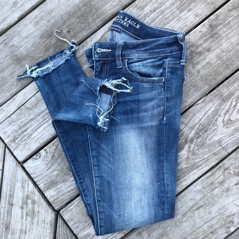American Eagle super low jegging